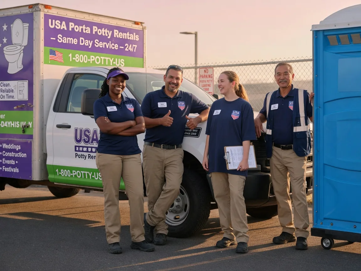Porta Potty Rental company in Candor, NC